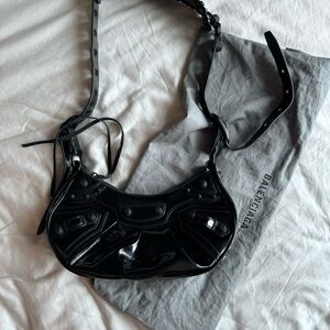 Balenciaga La Cagole black with no mirrors